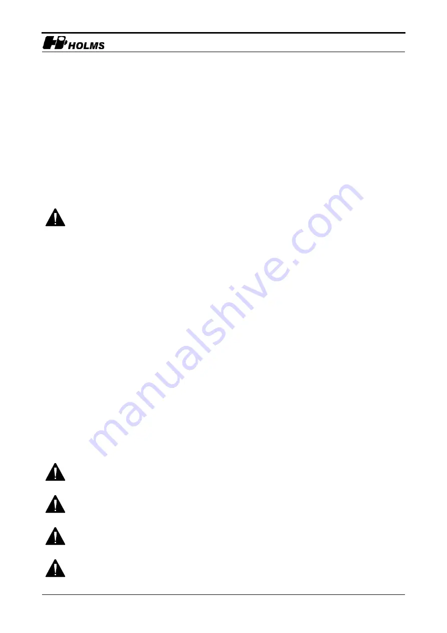 HOLMS Dustbuster Operating Instructions Manual Download Page 7