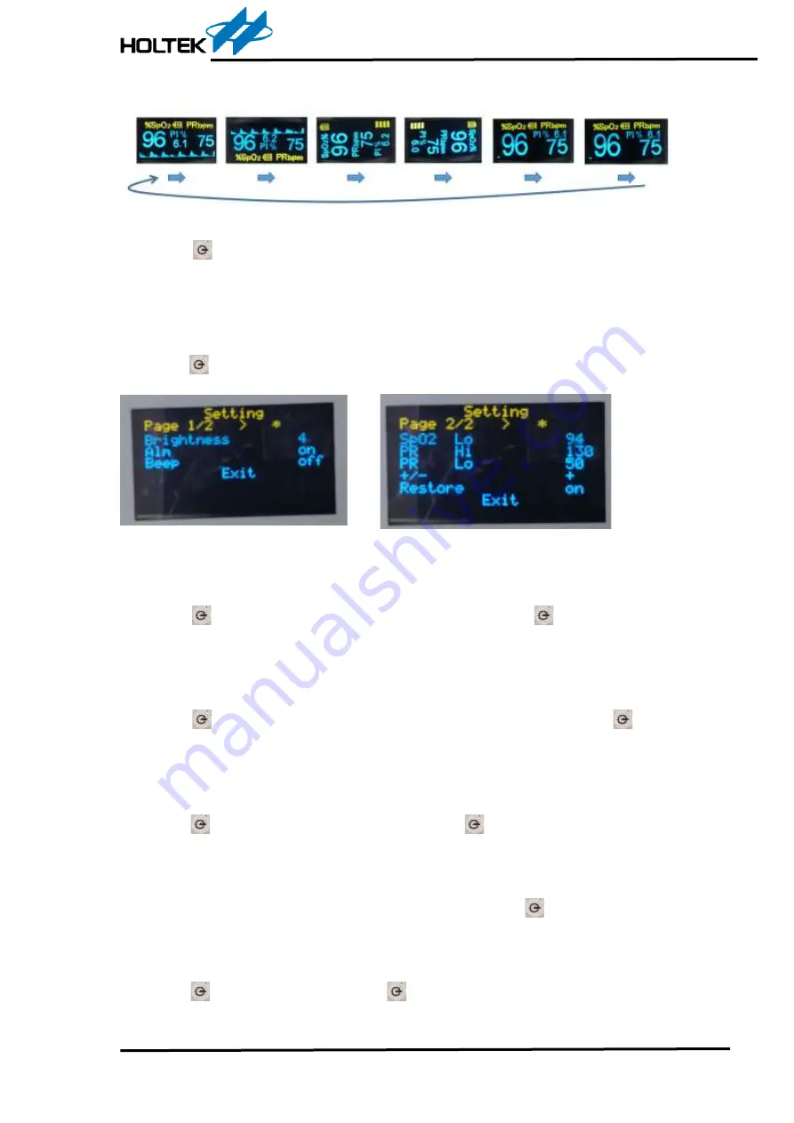 Holtek BMH08004 Operation Manual Download Page 3