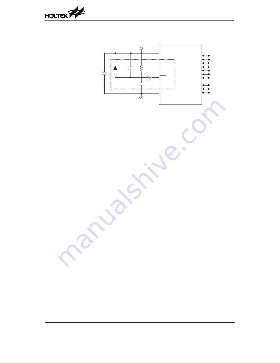 Holtek HT46R003B Manual Download Page 58