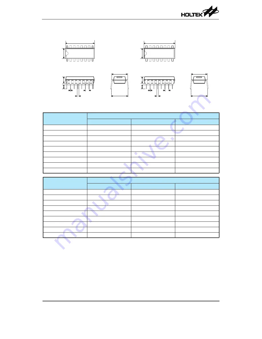 Holtek HT46R003B Manual Download Page 73