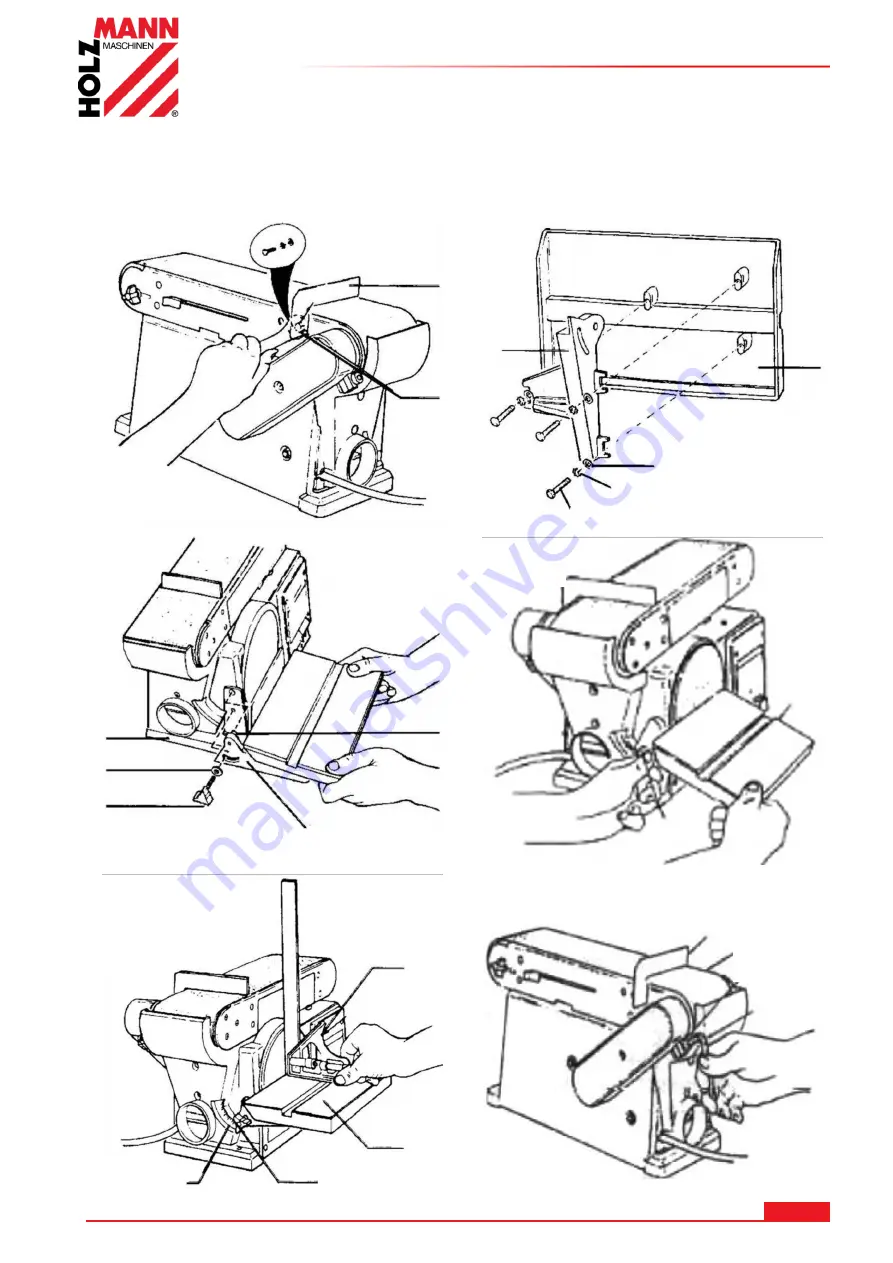 HOLZMANN MASCHINEN BT 46 User Manual Download Page 8