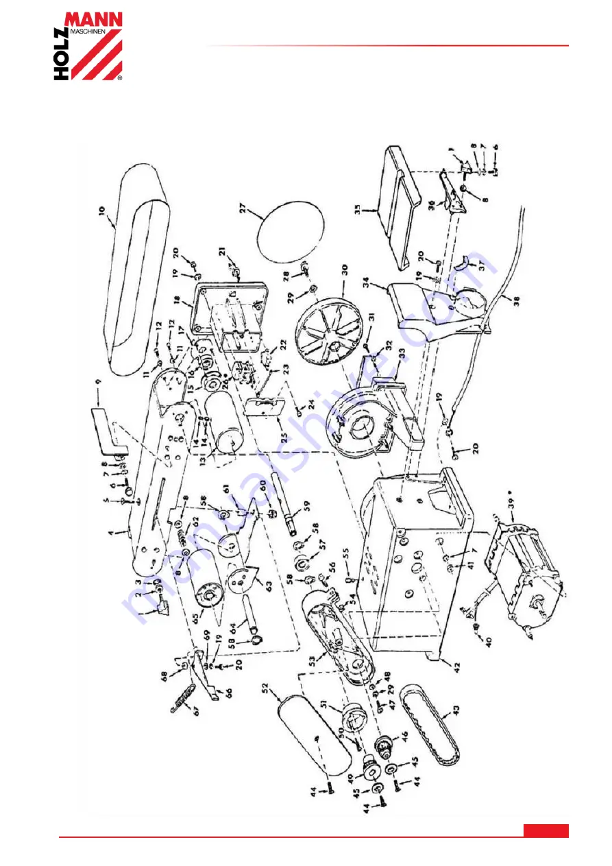 HOLZMANN MASCHINEN BT 46 Скачать руководство пользователя страница 83