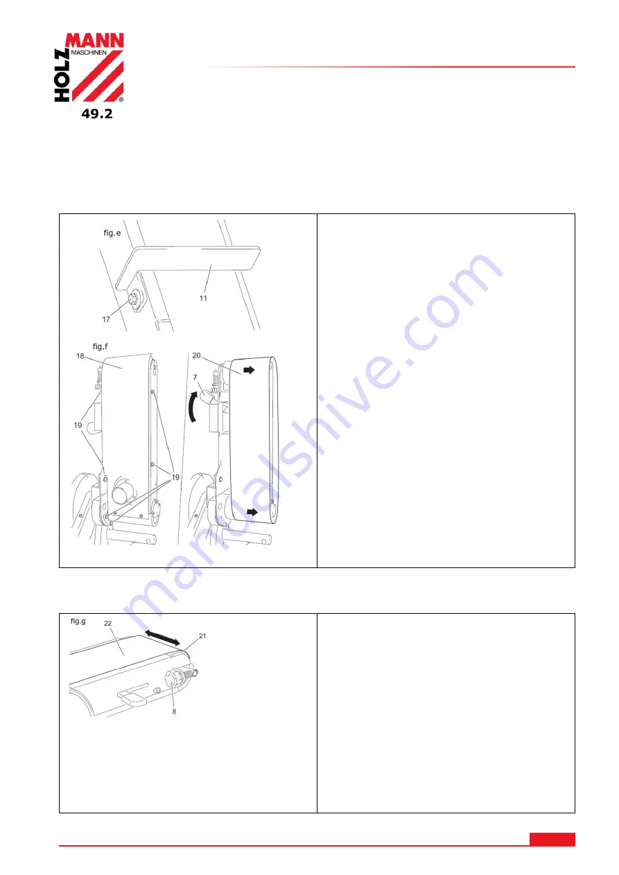 HOLZMANN MASCHINEN BT46ECO User Manual Download Page 84