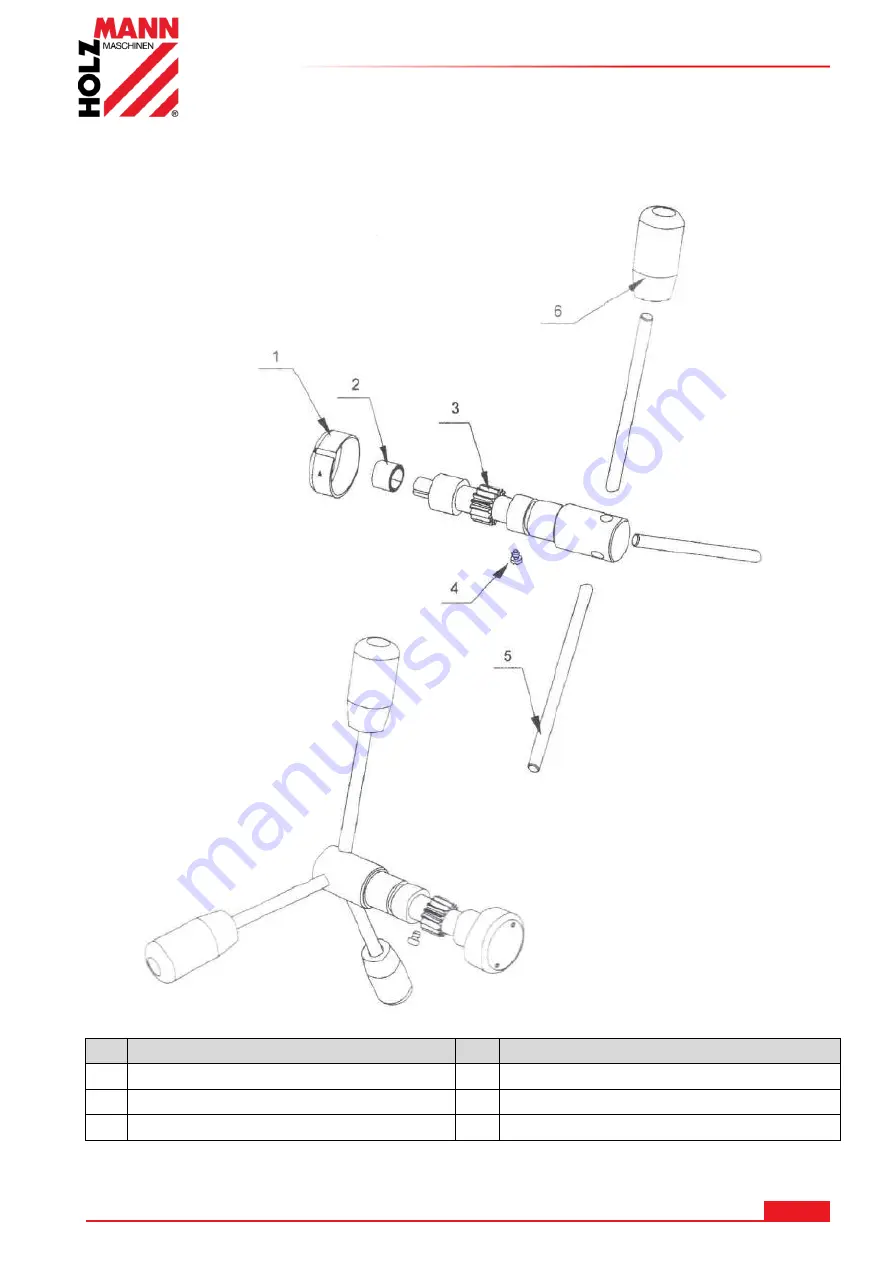 HOLZMANN MASCHINEN GBM25 Operating Manual Download Page 51