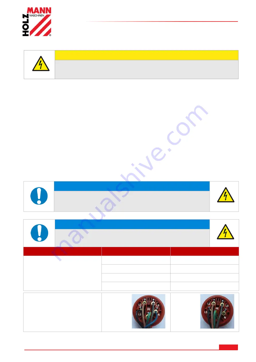 HOLZMANN MASCHINEN HOB 410PRO Скачать руководство пользователя страница 12