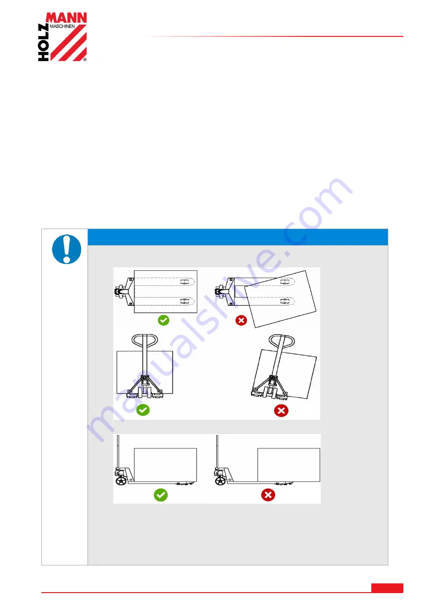 HOLZMANN MASCHINEN HUB25KG User Manual Download Page 10