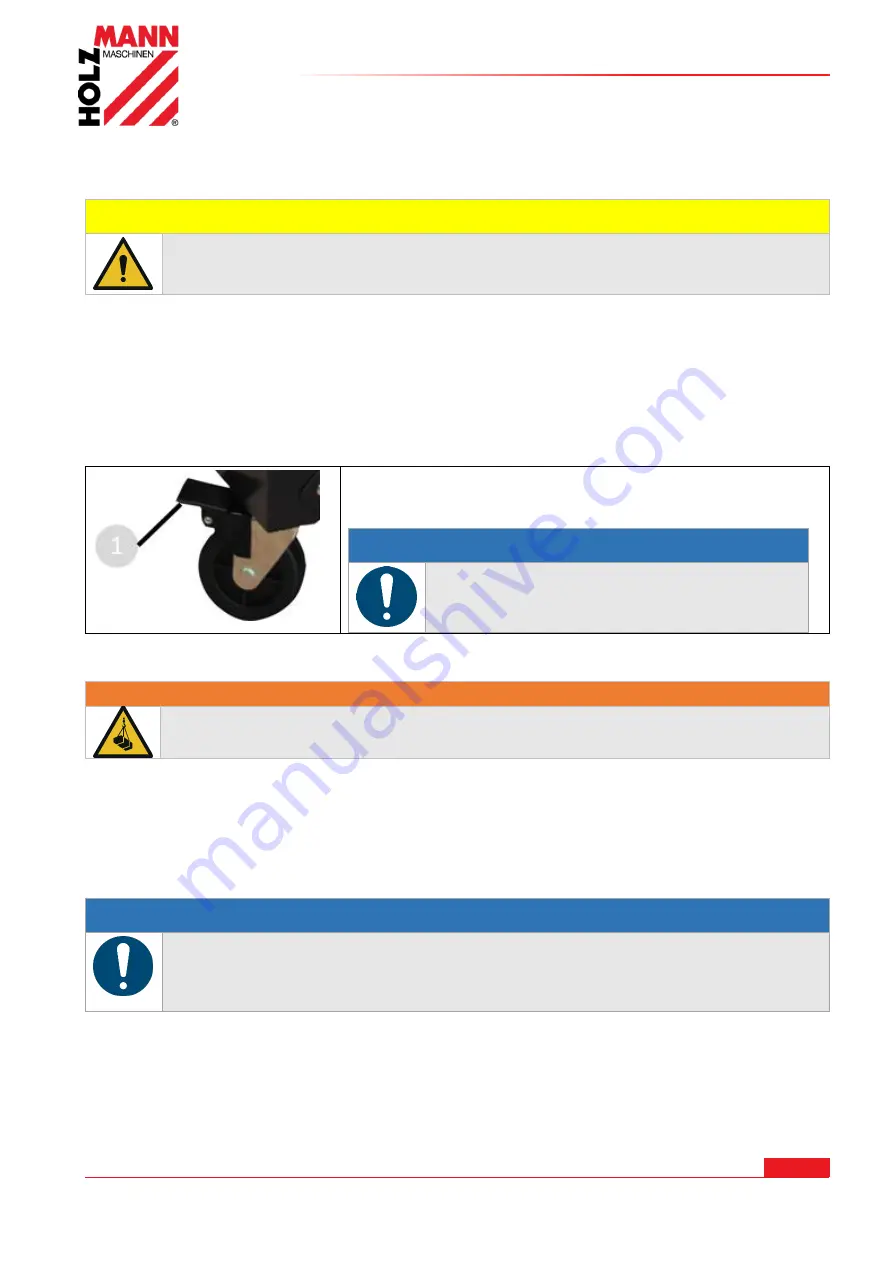 HOLZMANN MASCHINEN KSR 94 User Manual Download Page 10