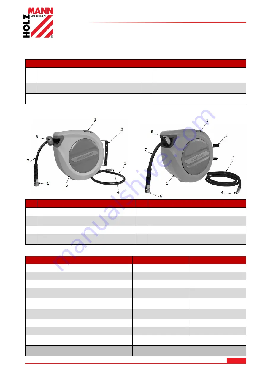 HOLZMANN MASCHINEN LSR15AIR User Manual Download Page 4