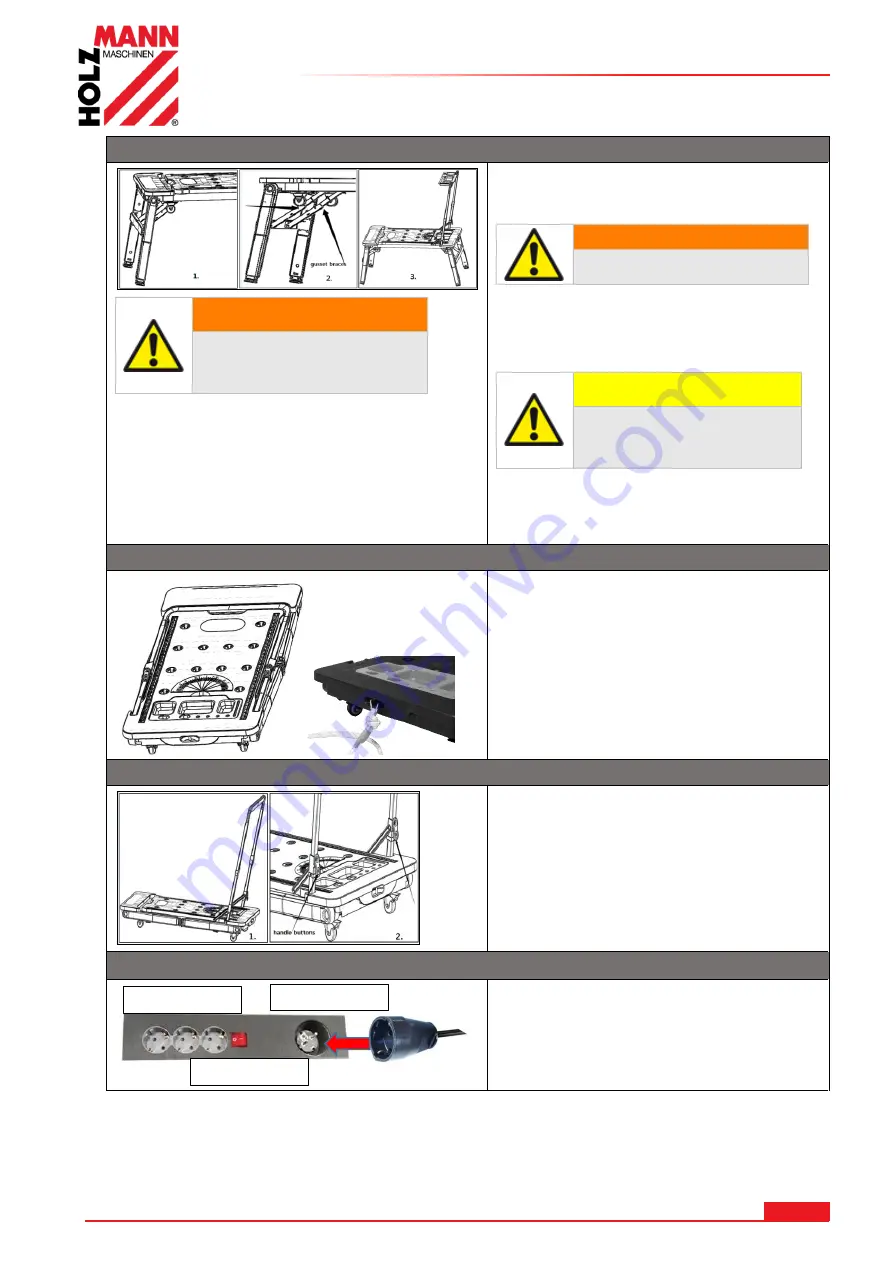 HOLZMANN MASCHINEN MF7IN1 User Manual Download Page 14