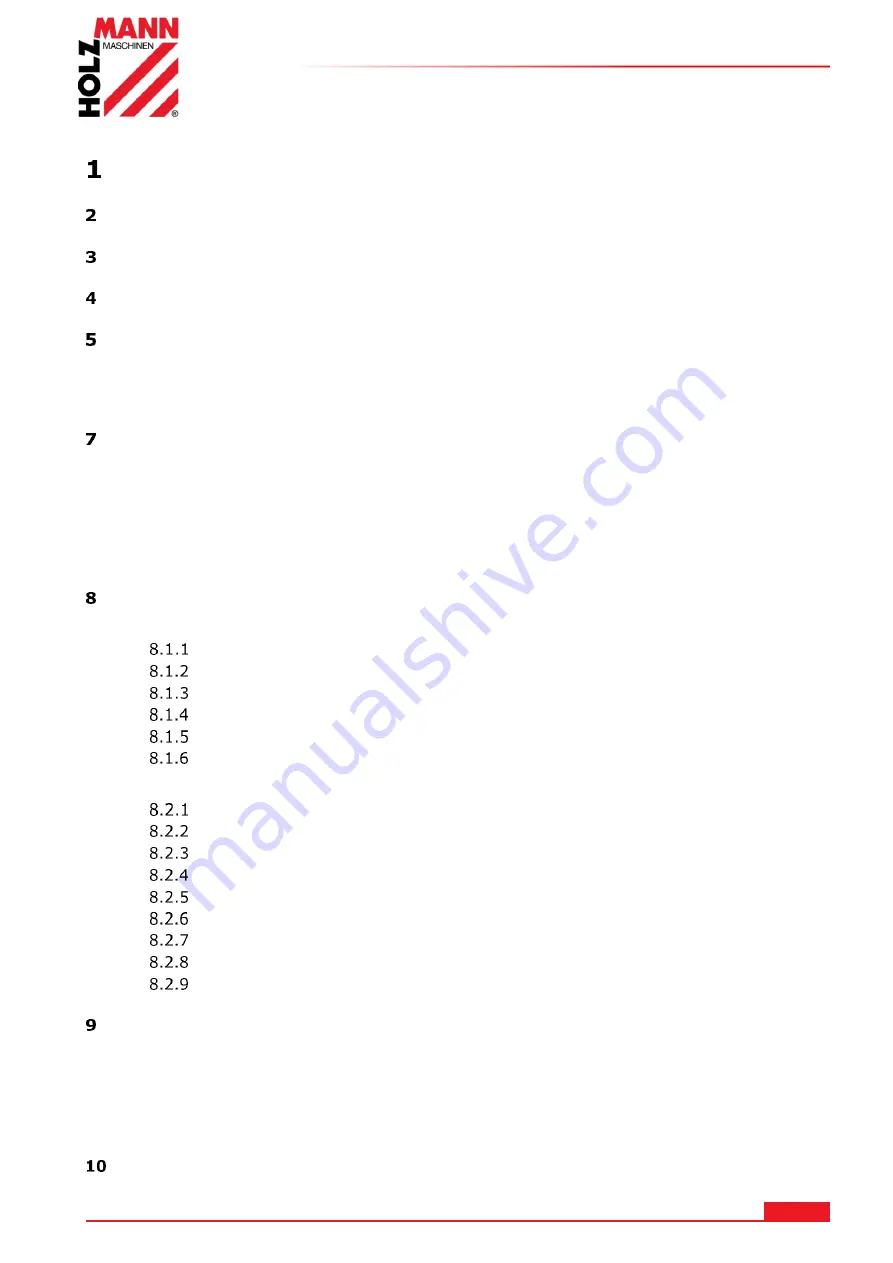 HOLZMANN MASCHINEN OBF 1200 User Manual Download Page 2