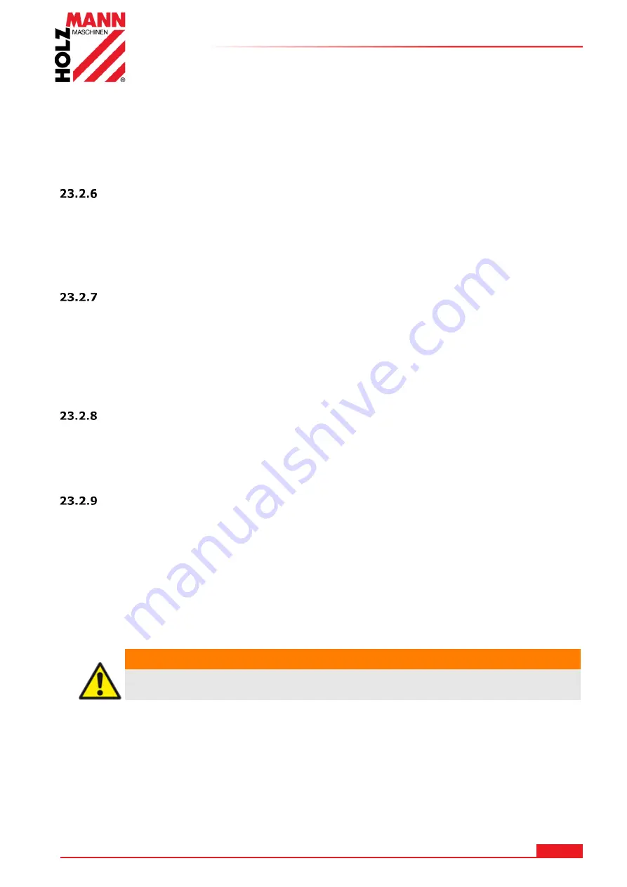 HOLZMANN MASCHINEN OBF 1200 User Manual Download Page 54