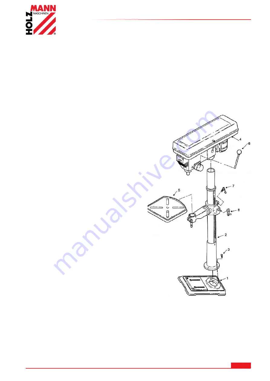 HOLZMANN MASCHINEN SB4115N User Manual Download Page 16