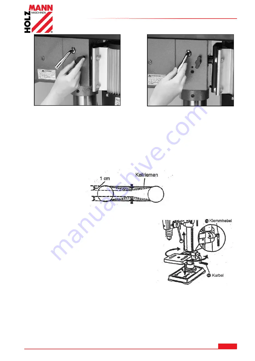 HOLZMANN MASCHINEN SB4115N User Manual Download Page 20