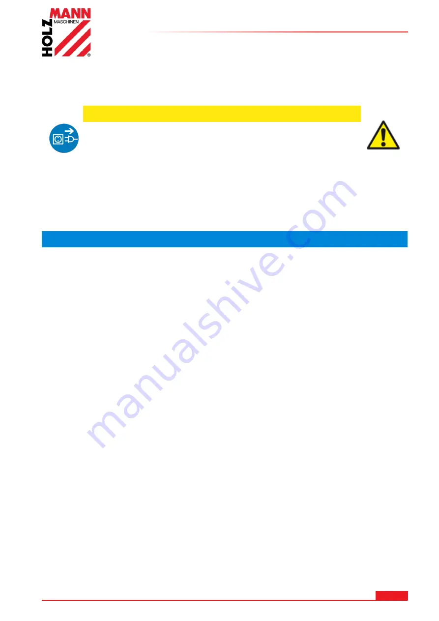 HOLZMANN MASCHINEN SB4115N Скачать руководство пользователя страница 21
