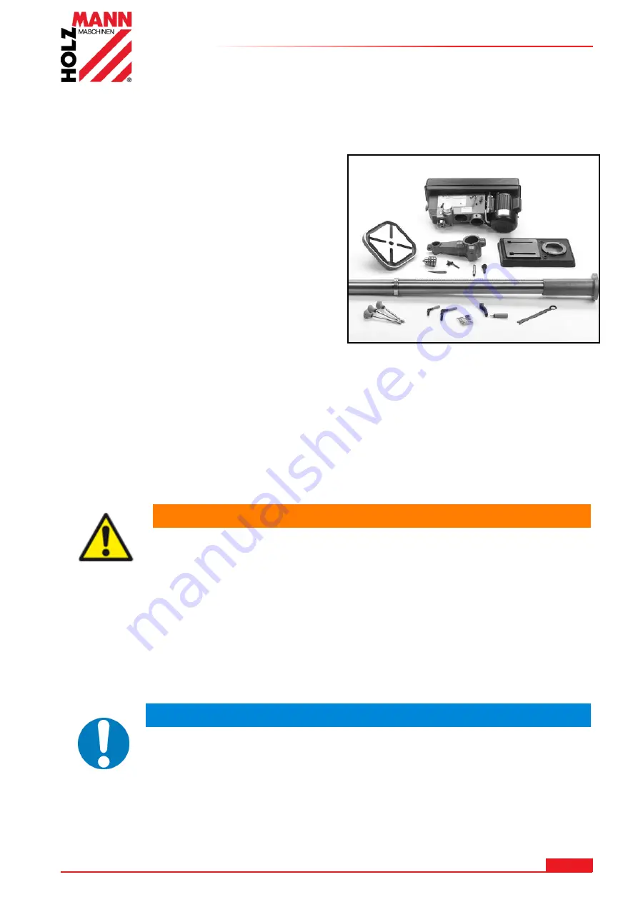 HOLZMANN MASCHINEN SB4115N User Manual Download Page 27