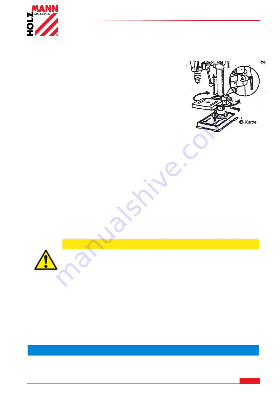 HOLZMANN MASCHINEN SB4115N User Manual Download Page 33