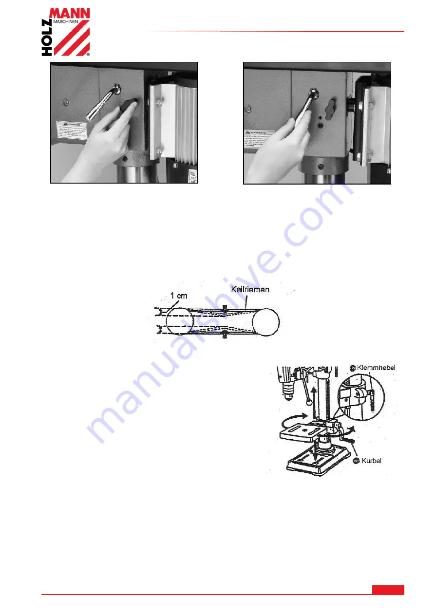 HOLZMANN MASCHINEN SB4115N User Manual Download Page 44