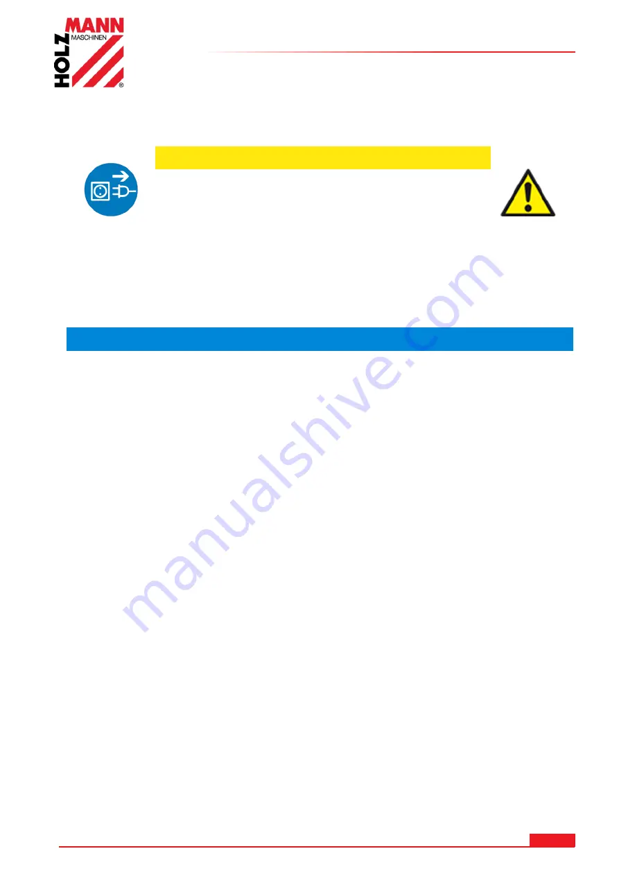 HOLZMANN MASCHINEN SB4115N User Manual Download Page 57