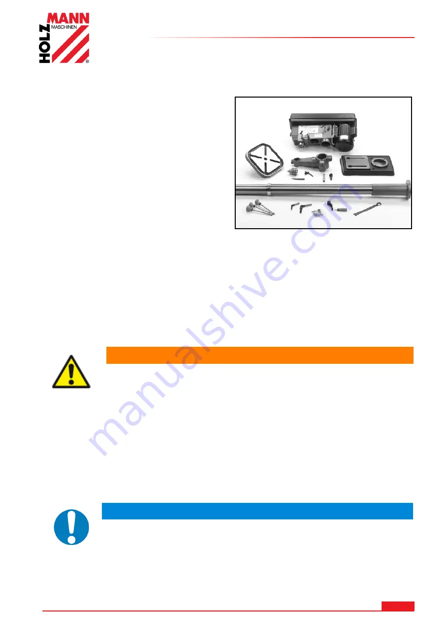 HOLZMANN MASCHINEN SB4115N User Manual Download Page 75