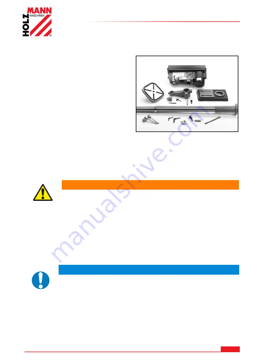 HOLZMANN MASCHINEN SB4115N User Manual Download Page 99