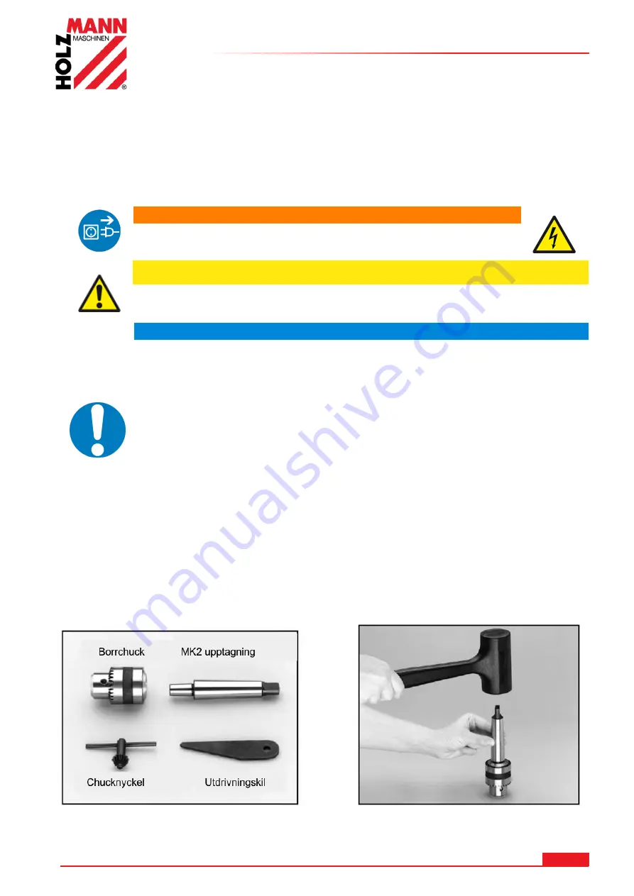 HOLZMANN MASCHINEN SB4115N User Manual Download Page 102