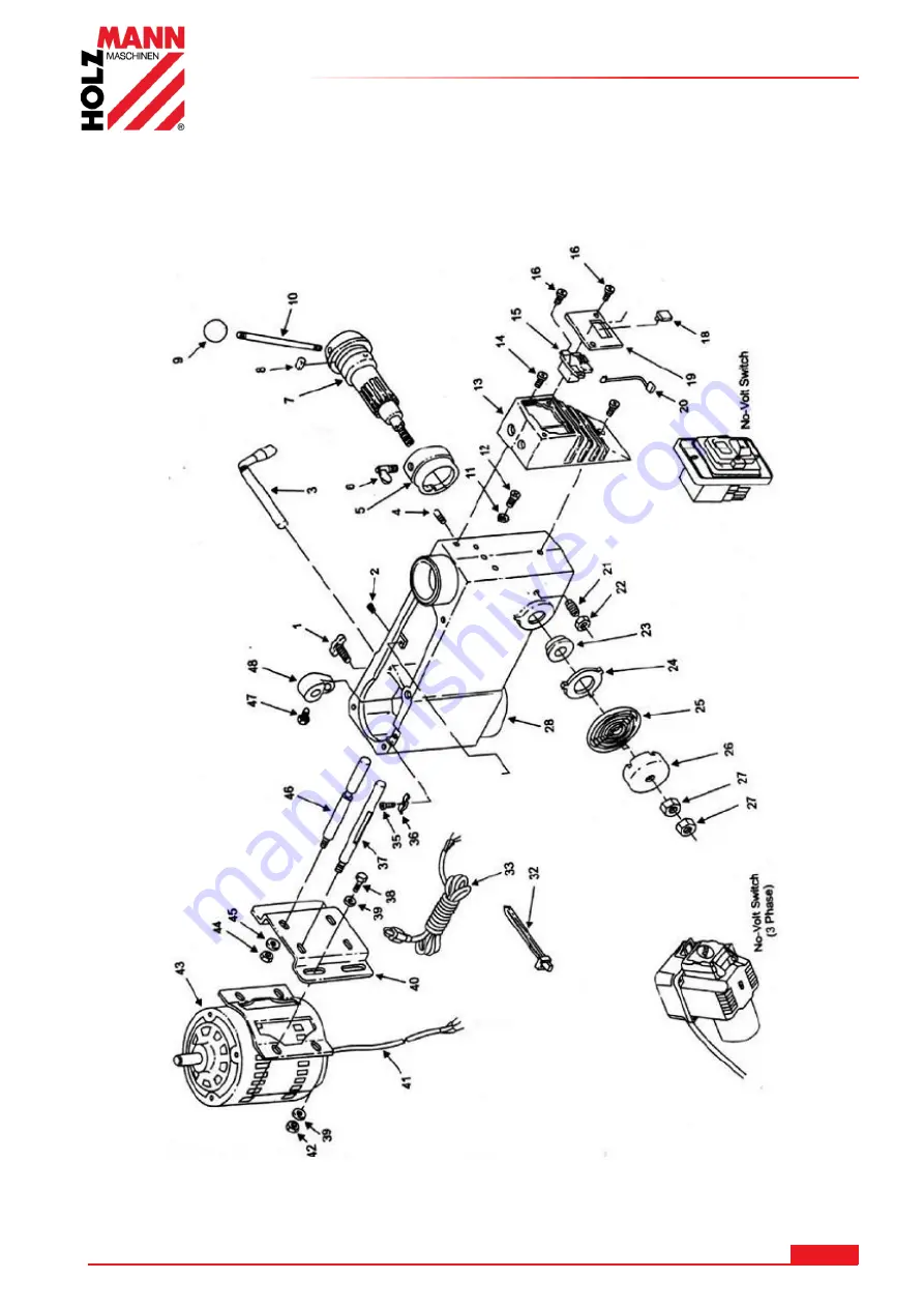 HOLZMANN MASCHINEN SB4115N User Manual Download Page 115