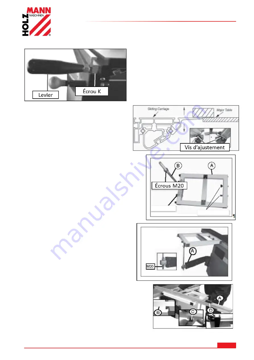 HOLZMANN MASCHINEN TS 250F User Manual Download Page 68