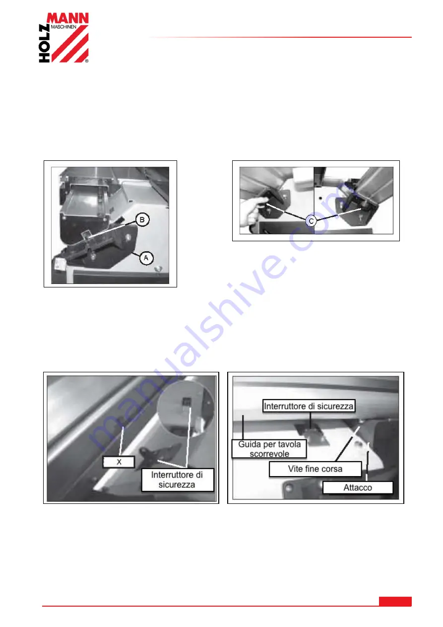 HOLZMANN MASCHINEN TS 250F User Manual Download Page 100