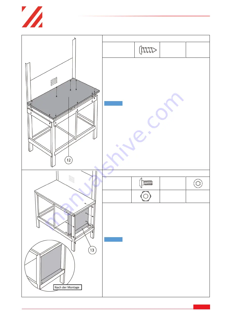 HOLZMANN MASCHINEN WT39 User Manual Download Page 13