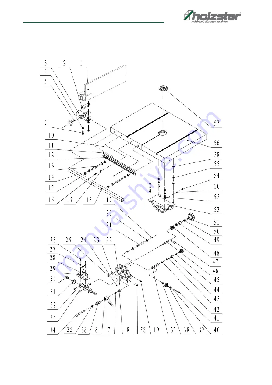 Holzstar 5900410 Скачать руководство пользователя страница 20