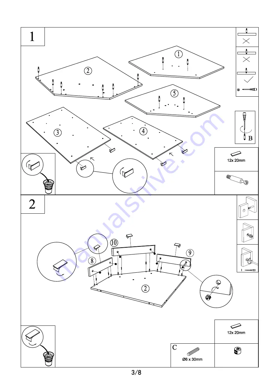 HOMCOM 311-044 Скачать руководство пользователя страница 4