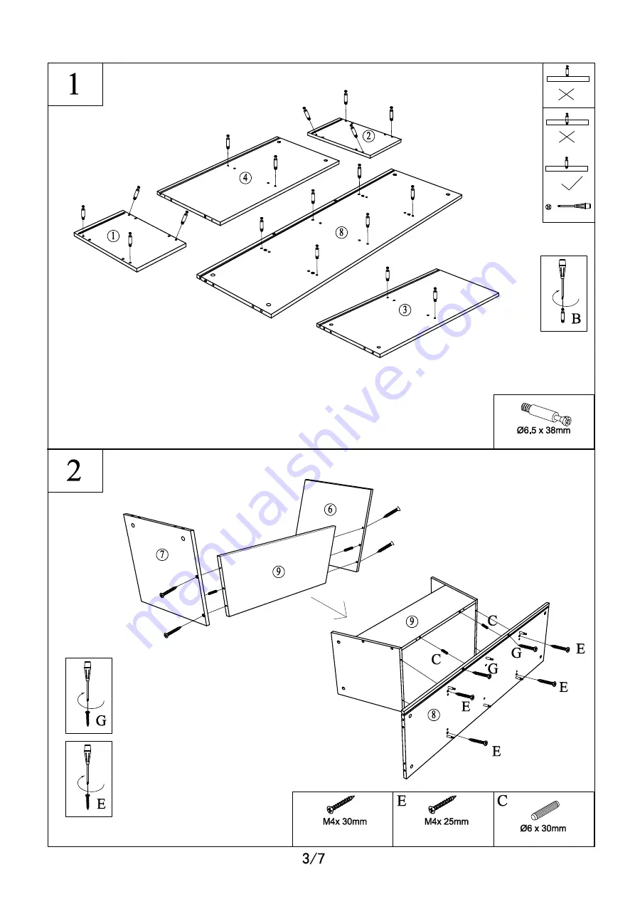 HOMCOM 311-046 Assembly Instruction Manual Download Page 4