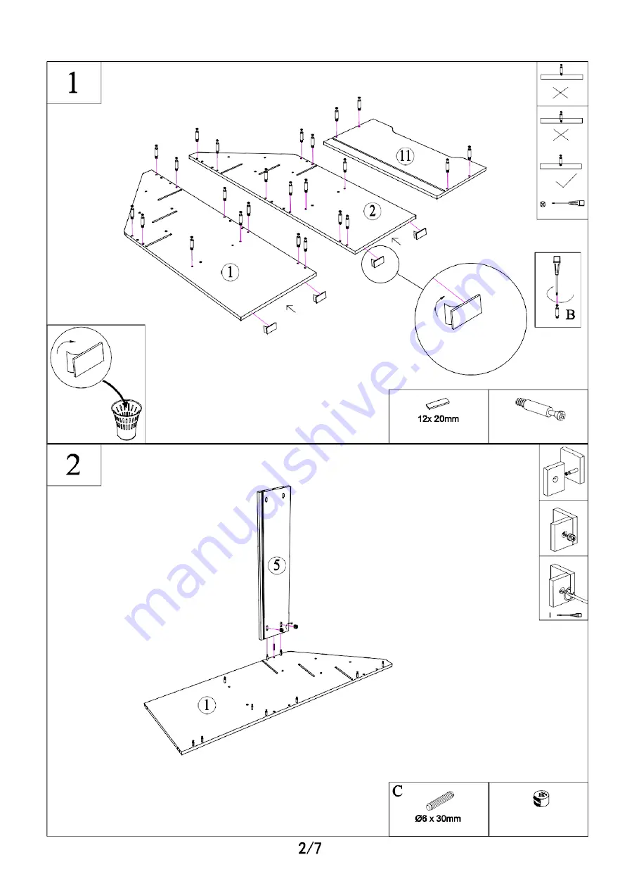 HOMCOM 311-048 Скачать руководство пользователя страница 4