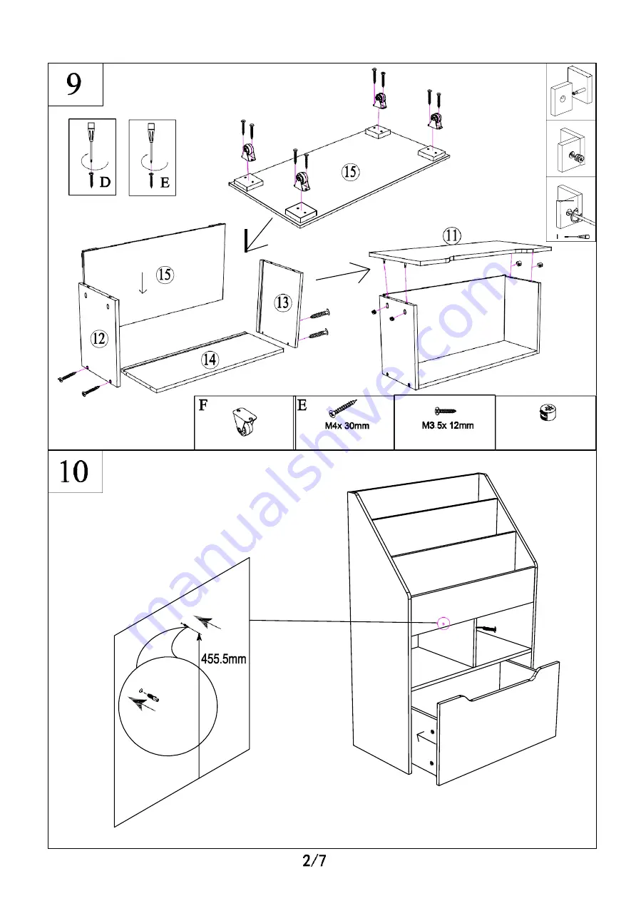 HOMCOM 311-048 Quick Start Manual Download Page 8