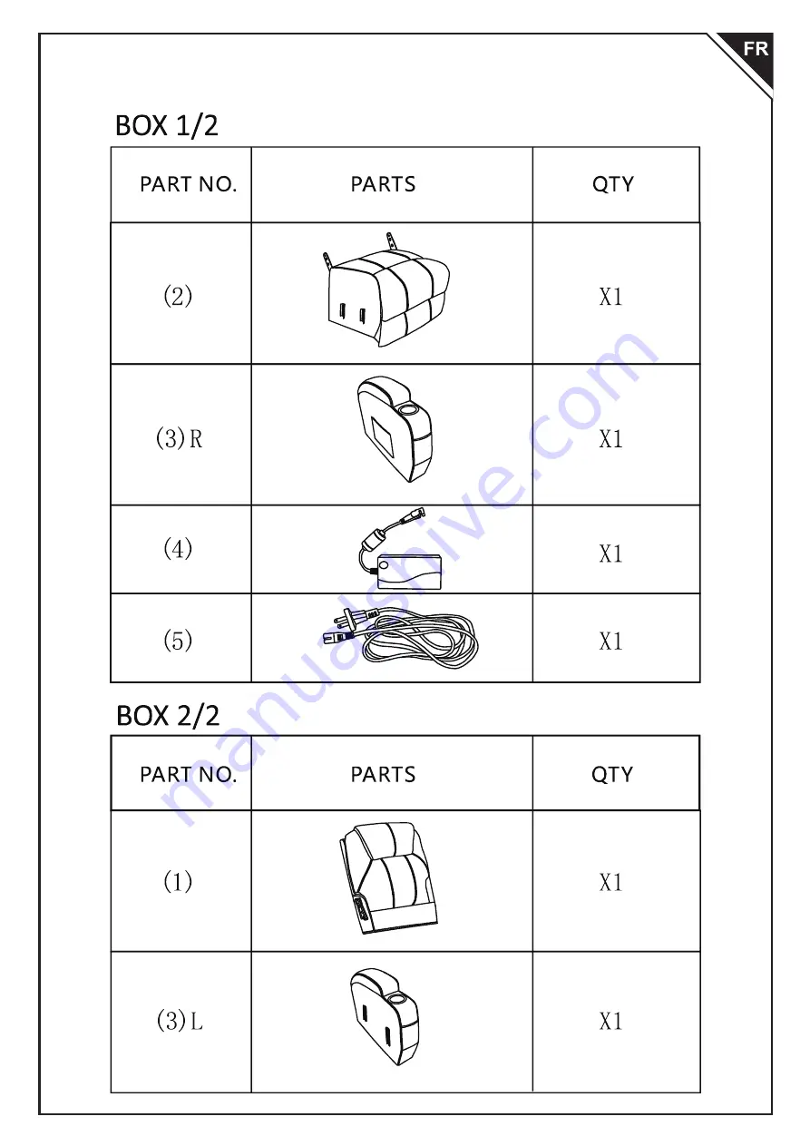 HOMCOM 700-020 Assembly & Instruction Manual Download Page 3