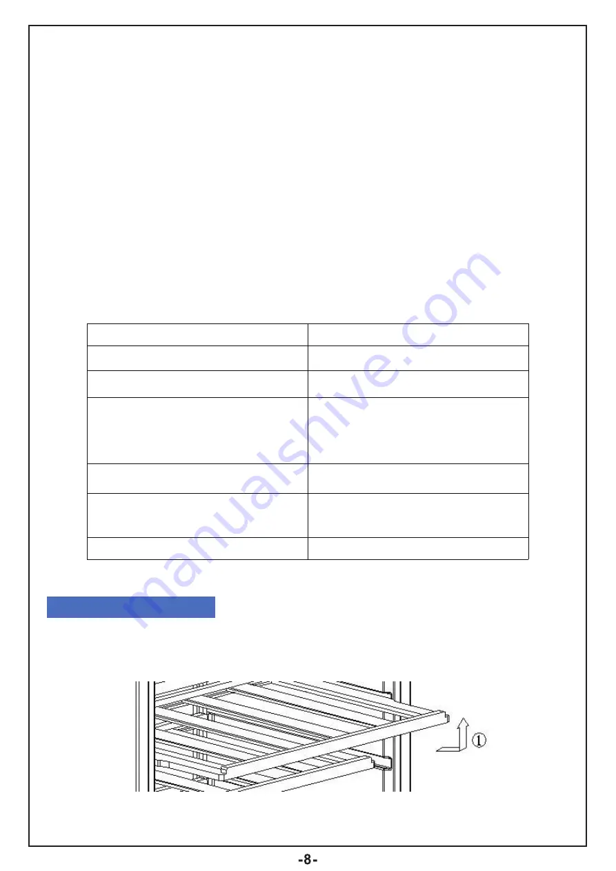 HOMCOM 800-082 Assembly & Instruction Manual Download Page 9