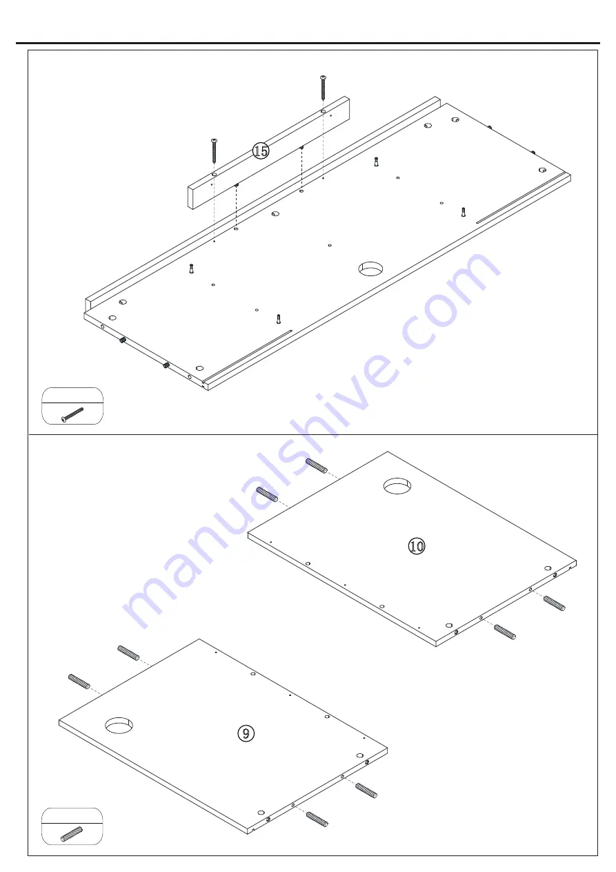 HOMCOM 820-228 Assembly Instructions Manual Download Page 9