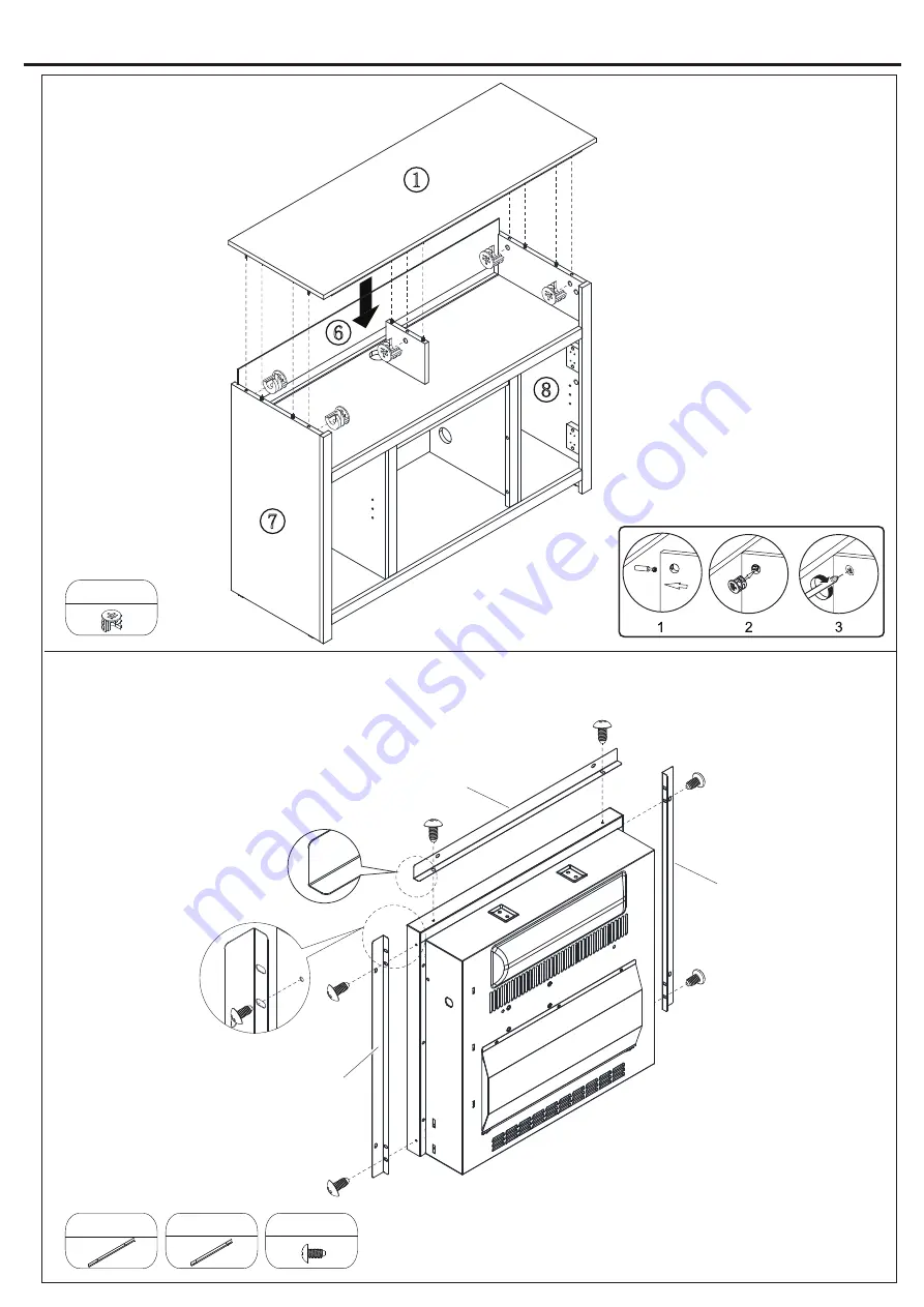 HOMCOM 820-228 Assembly Instructions Manual Download Page 20