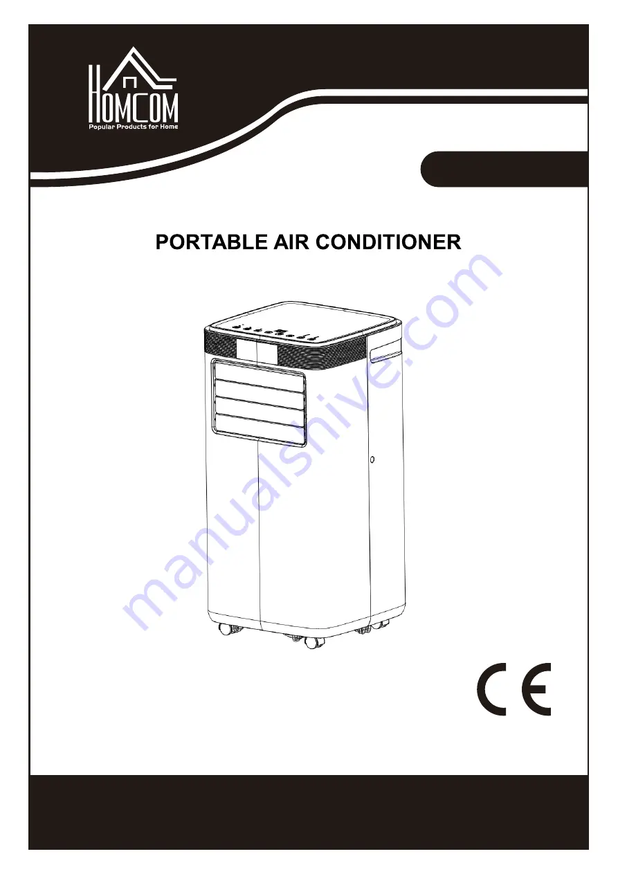 HOMCOM 823-013V70 Assembly Instruction Manual Download Page 1