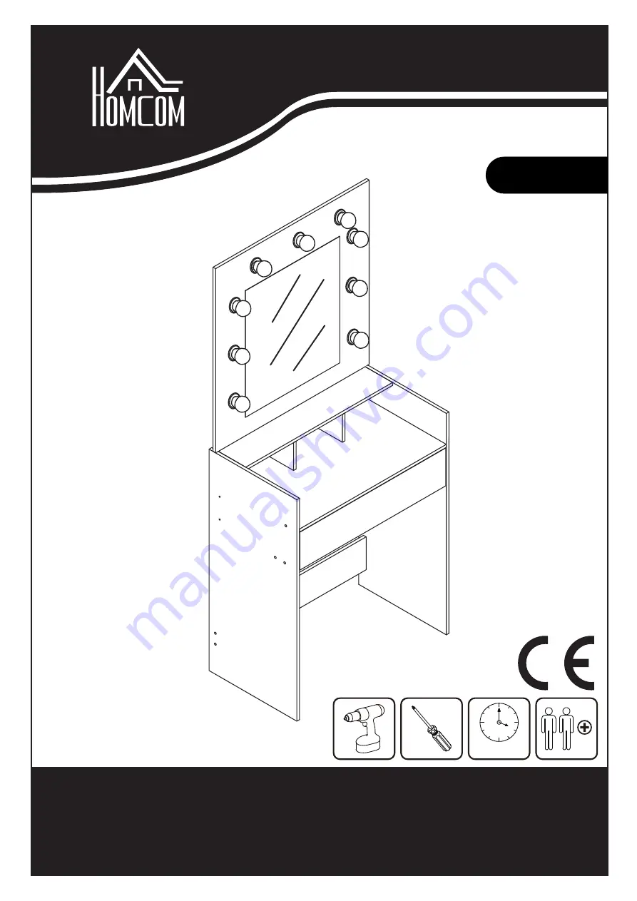 HOMCOM 831-342 Manual Download Page 1