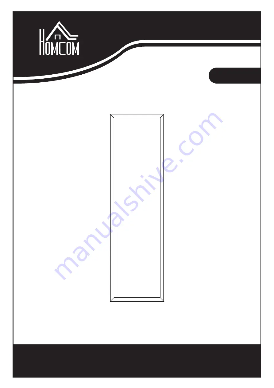 HOMCOM 831-495 Assembly & Instruction Manual Download Page 1