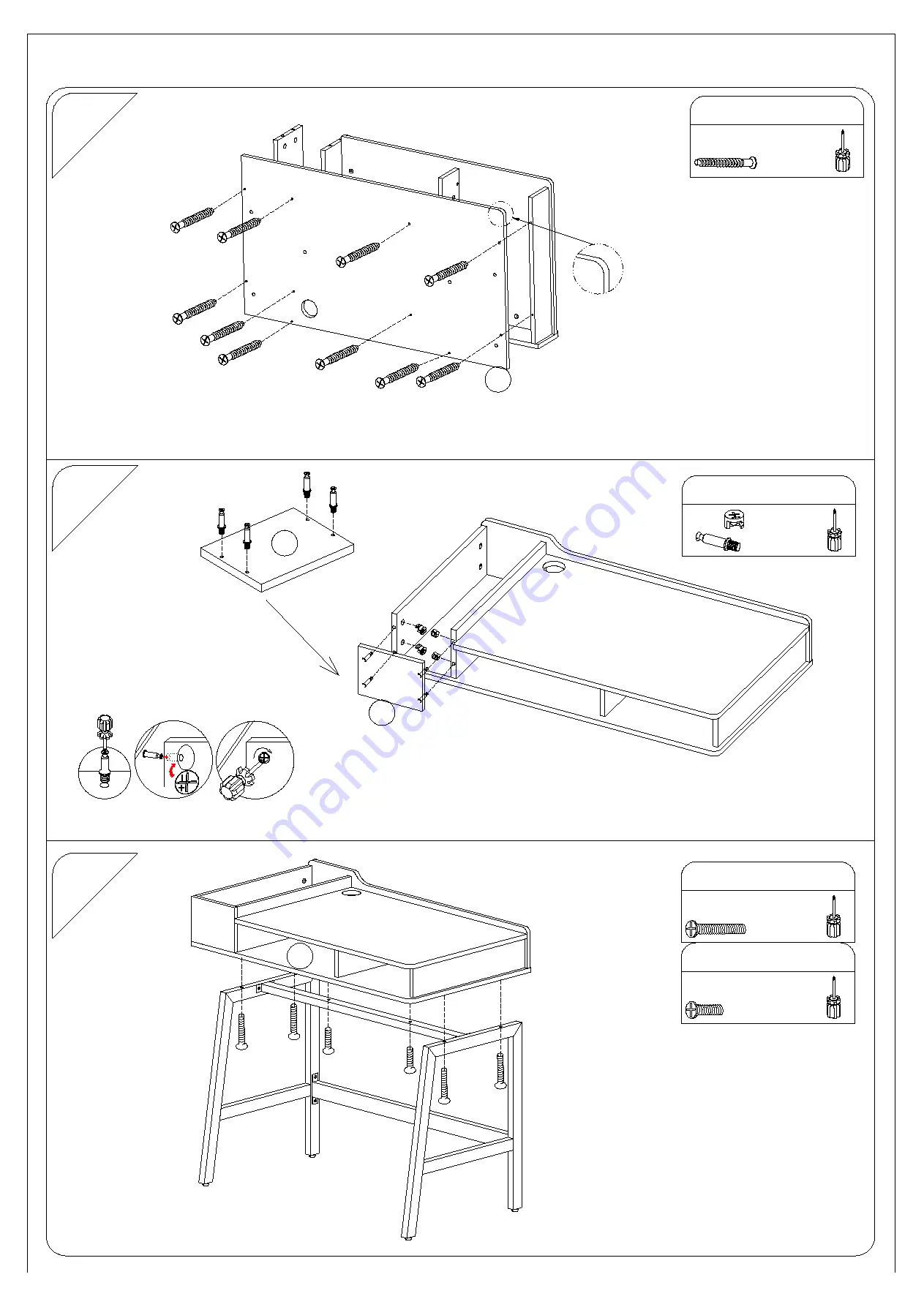 HOMCOM 833-408 Assembly Instructions Manual Download Page 6