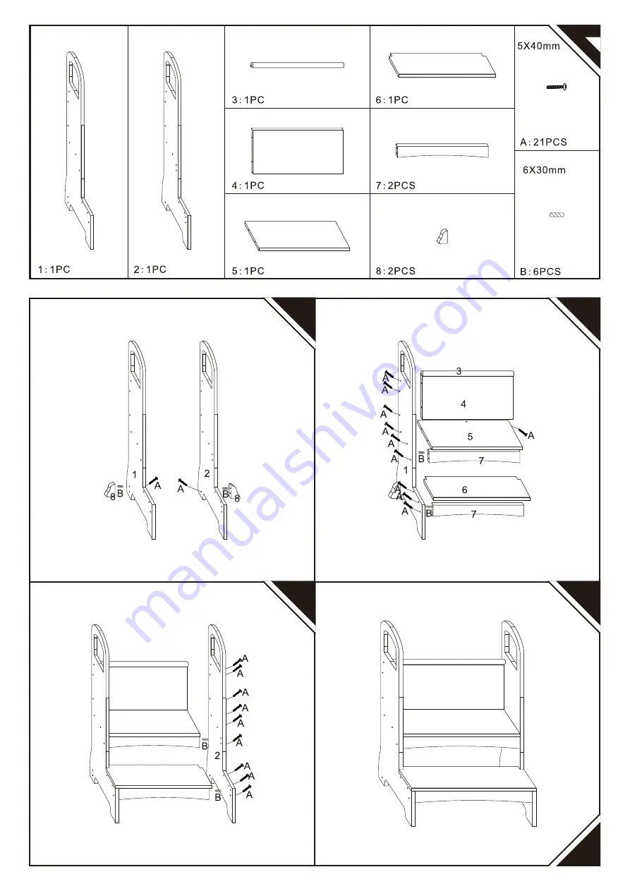 HOMCOM 835-237 Assembly Instruction Download Page 2