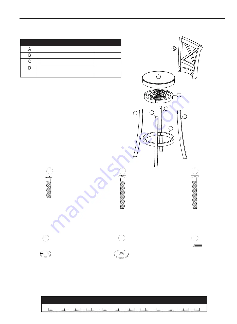 HOMCOM 835-422 Assembly Instructions Manual Download Page 3