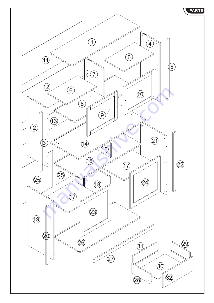 HOMCOM 835-471 Assembly & Instruction Manual Download Page 3