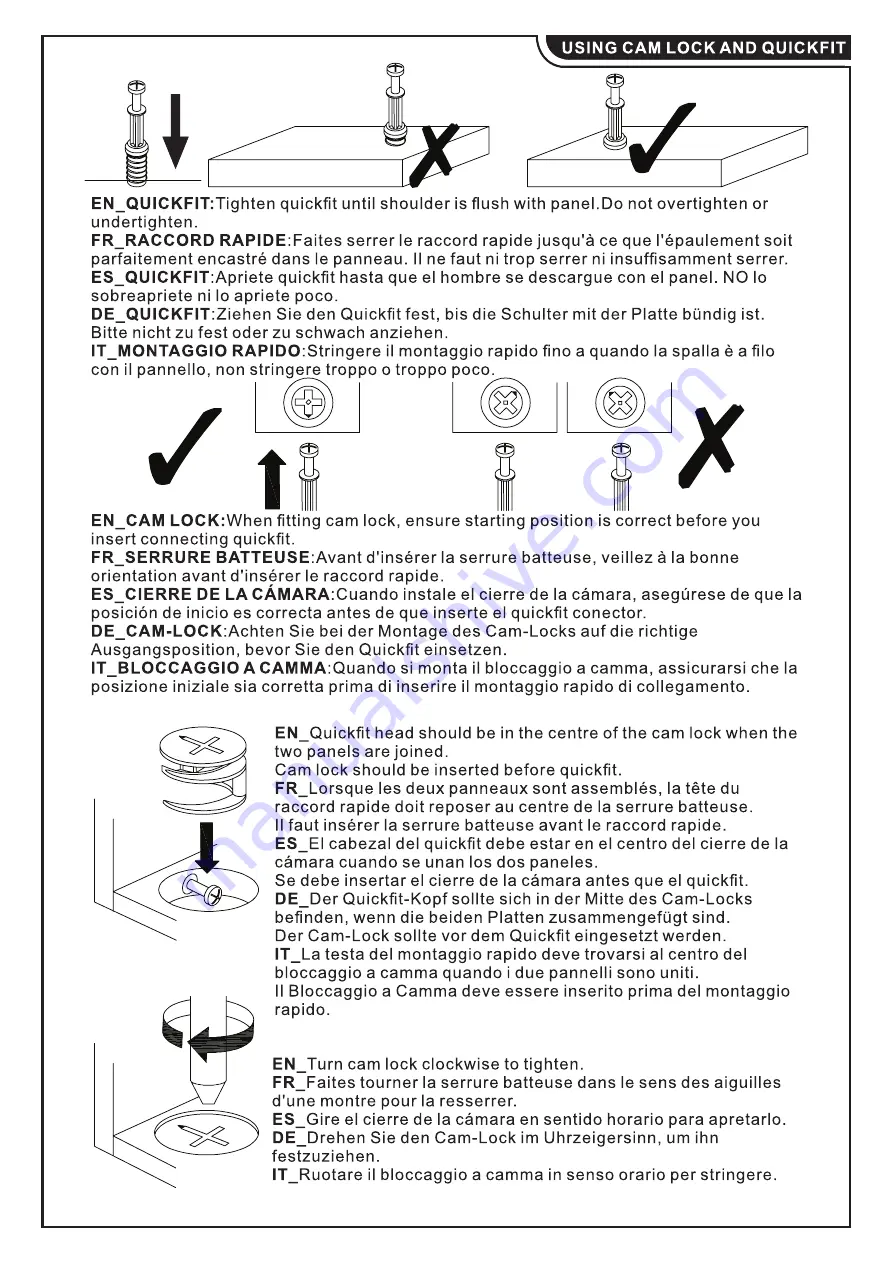 HOMCOM 836-385 Assembly & Instruction Manual Download Page 2