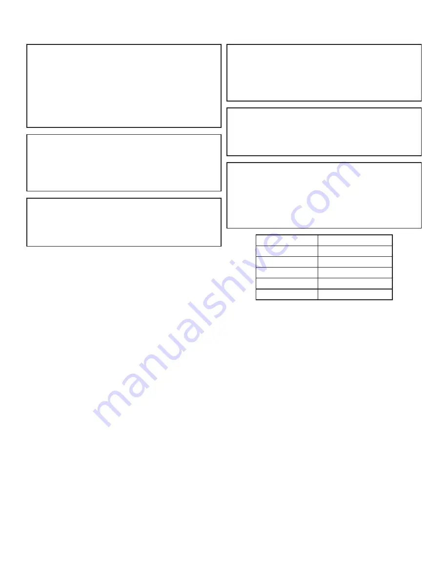 HomComfort HCPHTTM Manual Download Page 2