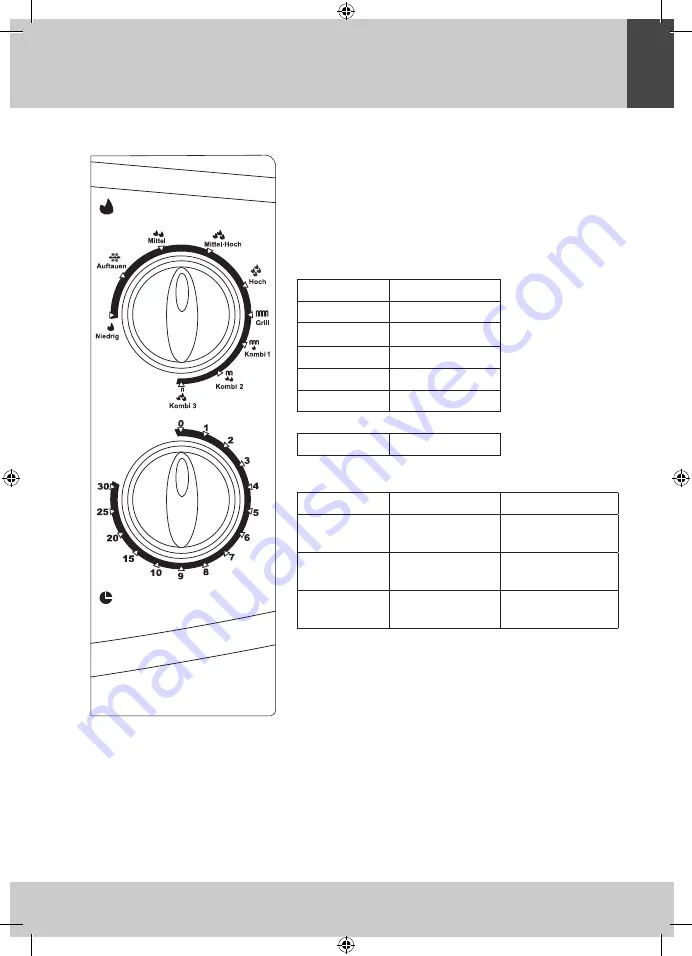 Home electric MWG4002S User Manual Download Page 7