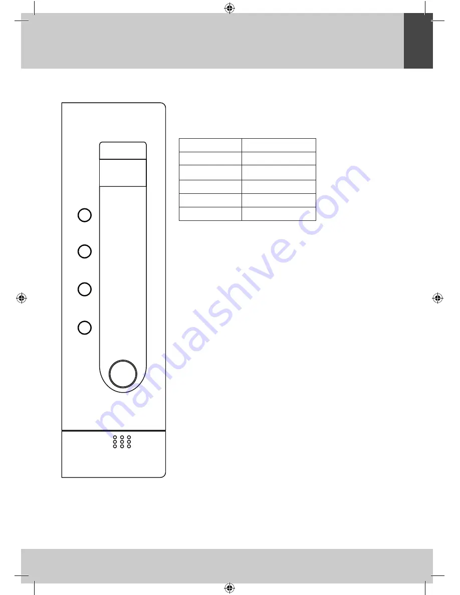 Home electric MWG5002E User Manual Download Page 21