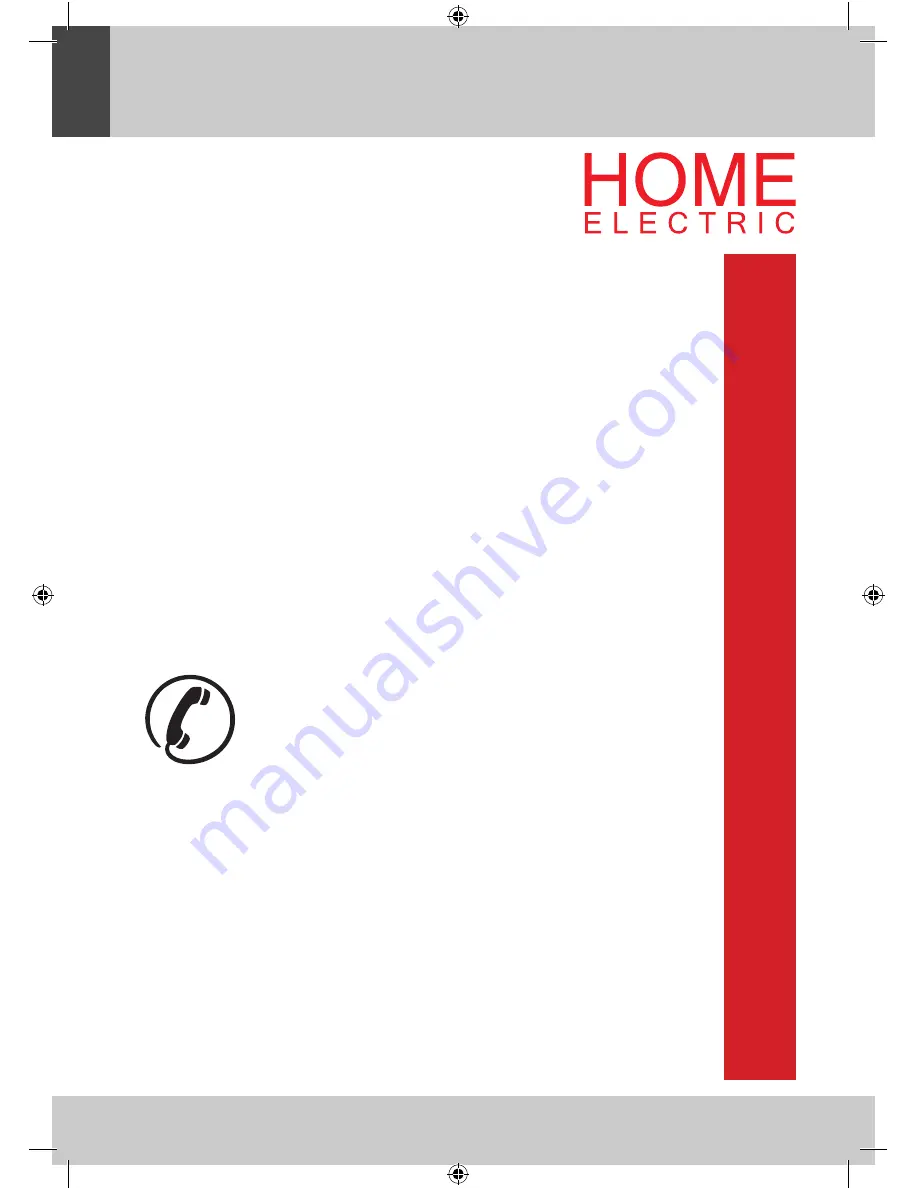 Home electric MWG5002E User Manual Download Page 28